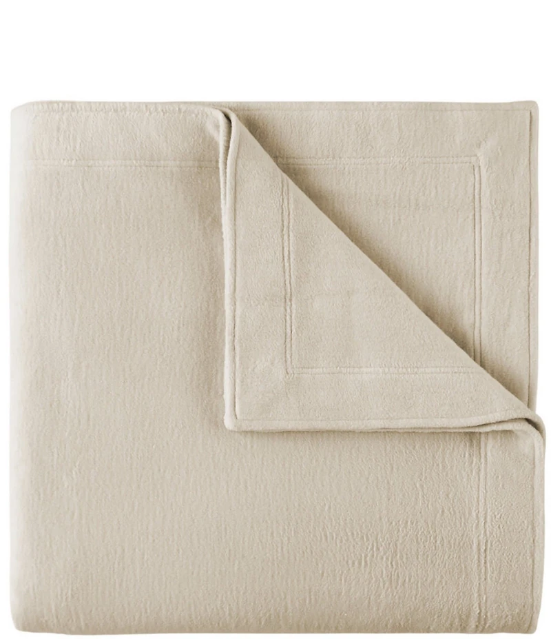 Peacock Alley All Seasons Framed Cotton #double;51 x 71#double; Throw Blanket