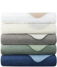 Peacock Alley Alta Reversible Cotton Bed Blanket