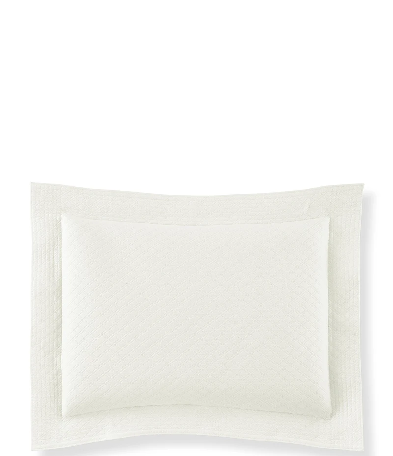 Peacock Alley Alyssa Diamond Matelasse Euro Sham