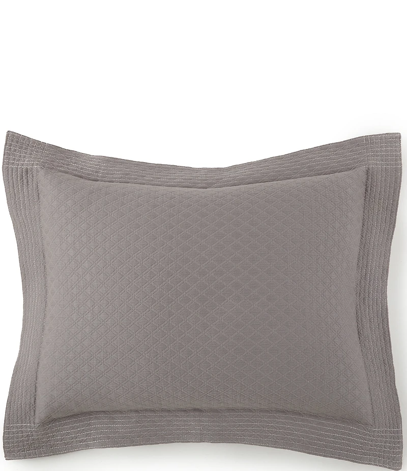 Peacock Alley Alyssa Diamond Matelasse Euro Sham