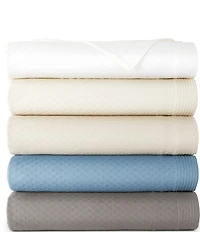 Peacock Alley Alyssa Diamond Patterned Matelasse Cotton Coverlet