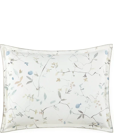 Peacock Alley Avery Percale Botanical Euro Sham