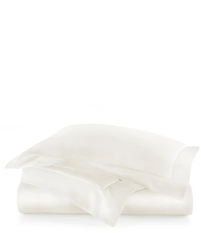 Peacock Alley Boutique Embroidered Percale Duvet Cover