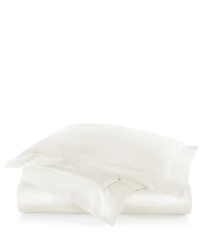 Peacock Alley Boutique Embroidered Percale Duvet Cover
