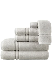 Peacock Alley Chelsea Zero Twist Plush 6-Piece Bath Towel Set