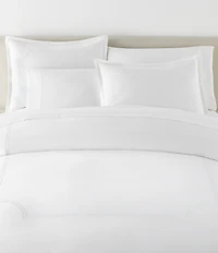 Peacock Alley Deco Classic Embroidered Duvet Cover Mini Set