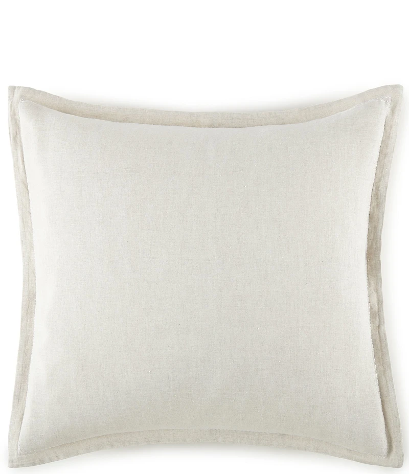 Peacock Alley European Washed Linen Euro Sham