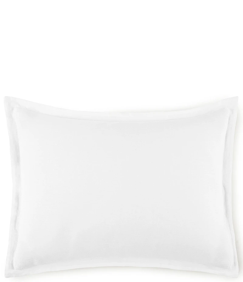 Peacock Alley European Washed Linen Sham