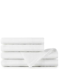 Peacock Alley European Washed Linen Sheet Set
