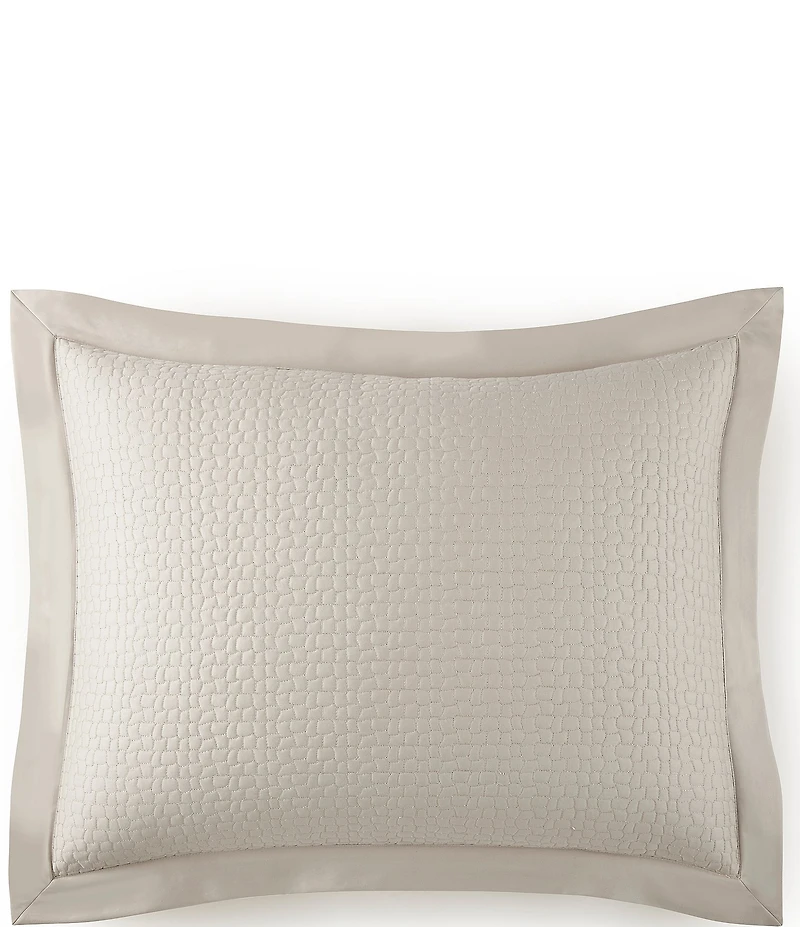 Peacock Alley Hamilton Quilted Sateen Euro Sham