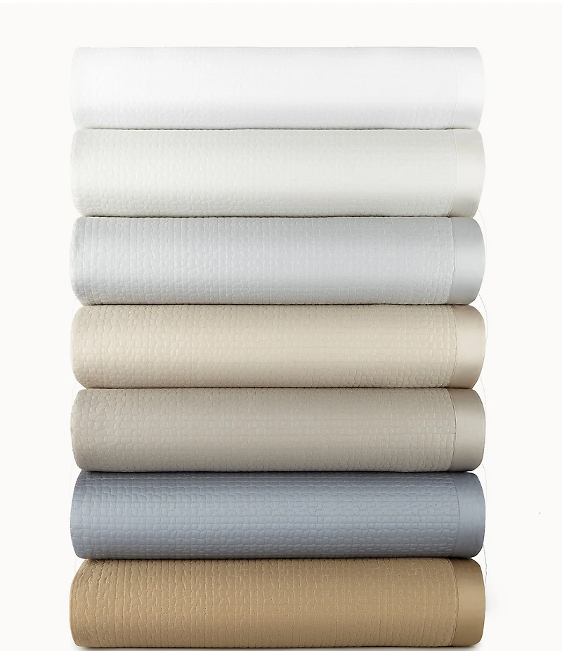 Peacock Alley Hamilton Quilted Sateen Euro Sham