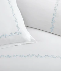 Peacock Alley Ivy Classic Embroidered Duvet Cover Mini Set