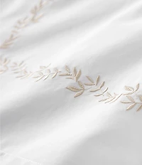 Peacock Alley Ivy Classic Embroidered Duvet Cover Mini Set