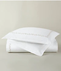 Peacock Alley Ivy Classic Embroidered Duvet Cover Mini Set