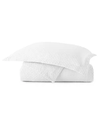 Peacock Alley Juliet Basket-Weave Matelasse Coverlet