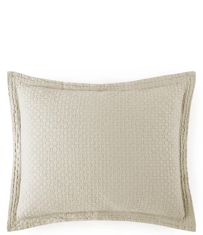 Peacock Alley Juliet Matelasse Basket Weave Euro Sham