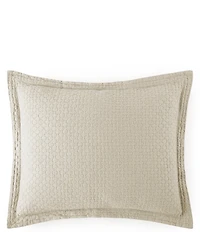 Peacock Alley Juliet Matelasse Basket Weave Euro Sham