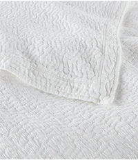 Peacock Alley Mia Stonewashed Matelasse Coverlet