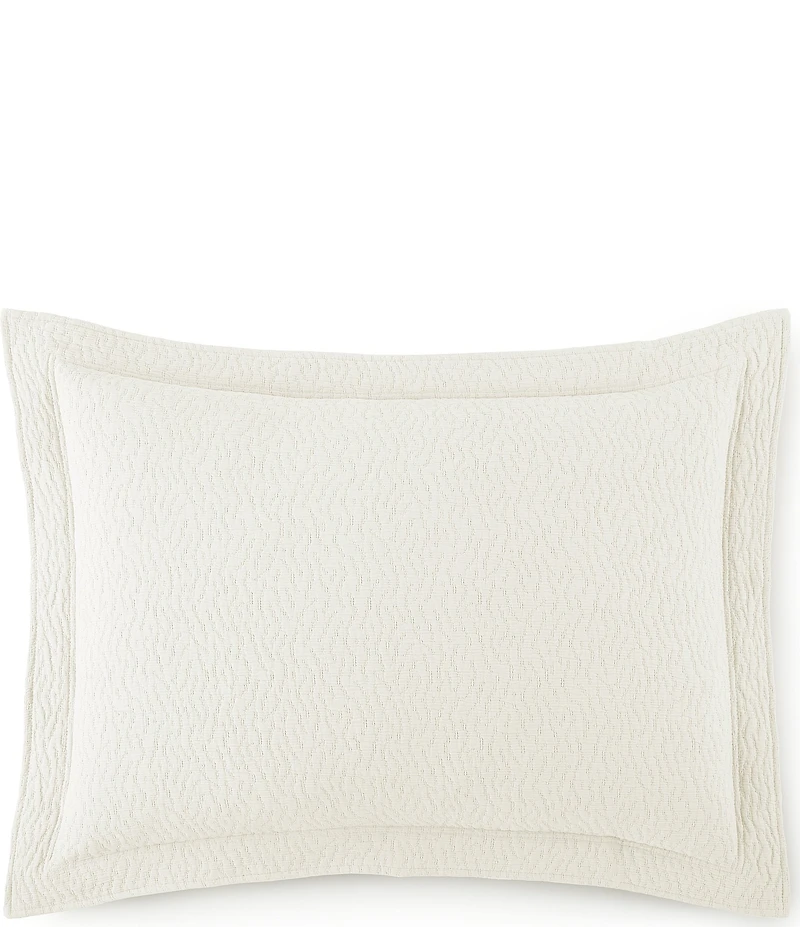 Peacock Alley Mia Stonewashed Matelasse Sham