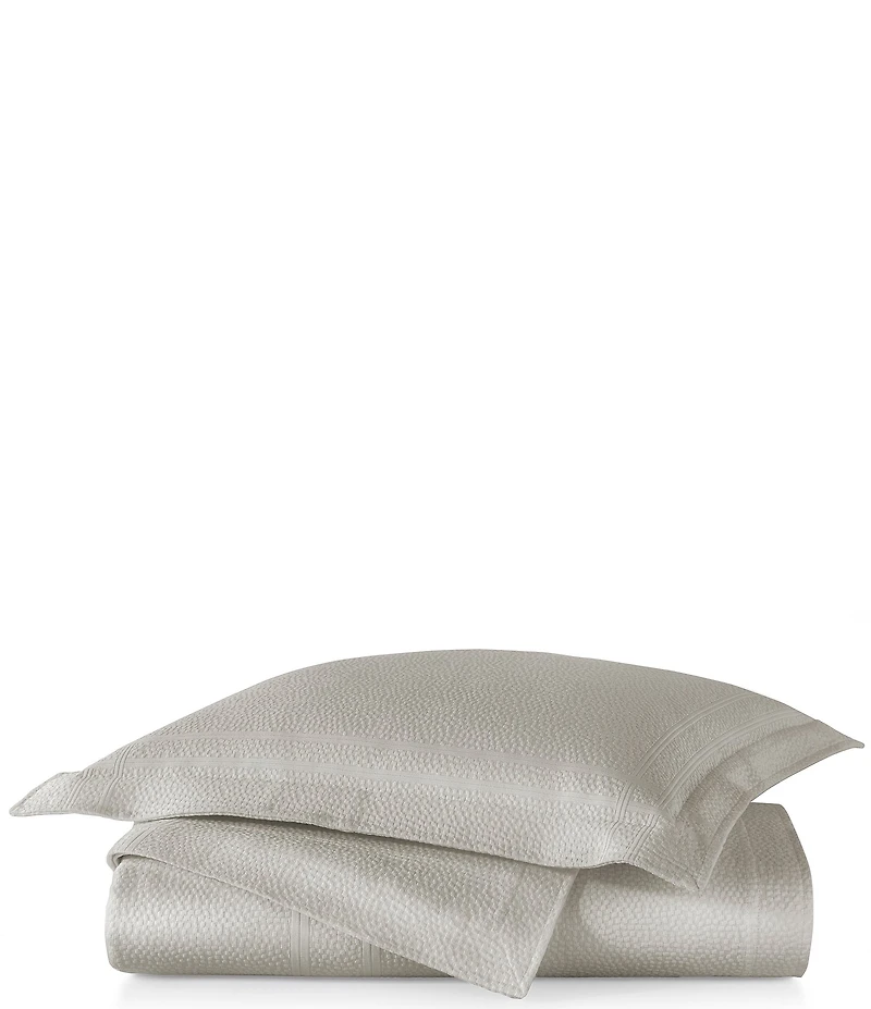 Peacock Alley Montauk Textured Pebble Matelasse Coverlet