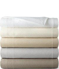 Peacock Alley Montauk Textured Pebble Matelasse Coverlet