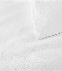 Peacock Alley Montauk Textured Pebble Matelasse Duvet Cover