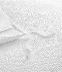 Peacock Alley Montauk Textured Pebble Matelasse Duvet Cover