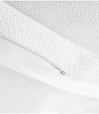 Peacock Alley Montauk Textured Pebble Matelasse Duvet Cover