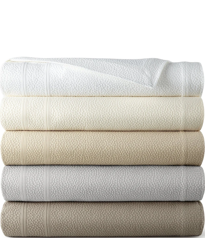 Peacock Alley Montauk Textured Pebble Matelasse Euro Sham