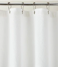 Peacock Alley Montauk Textured Pebble Matelasse Shower Curtain