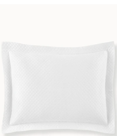 Peacock Alley Oxford Diamond Patterned Quilt Sham