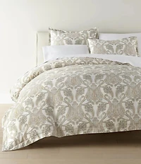 Peacock Alley Paisley Pearl Classic Printed Duvet Cover Mini Set