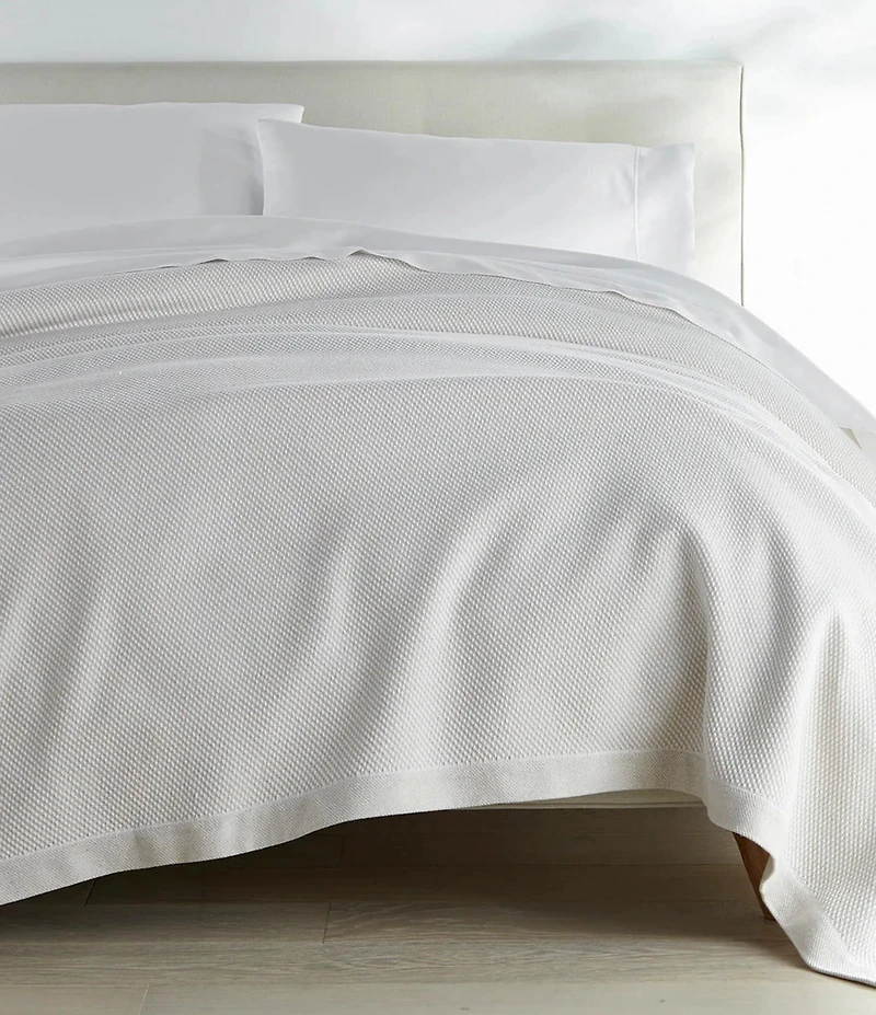 Peacock Alley Portico Woven Bed Blanket