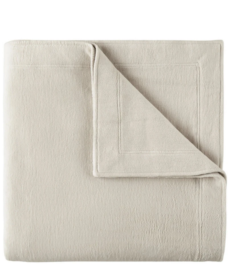 Peacock Alley Season Framed Cotton Blanket