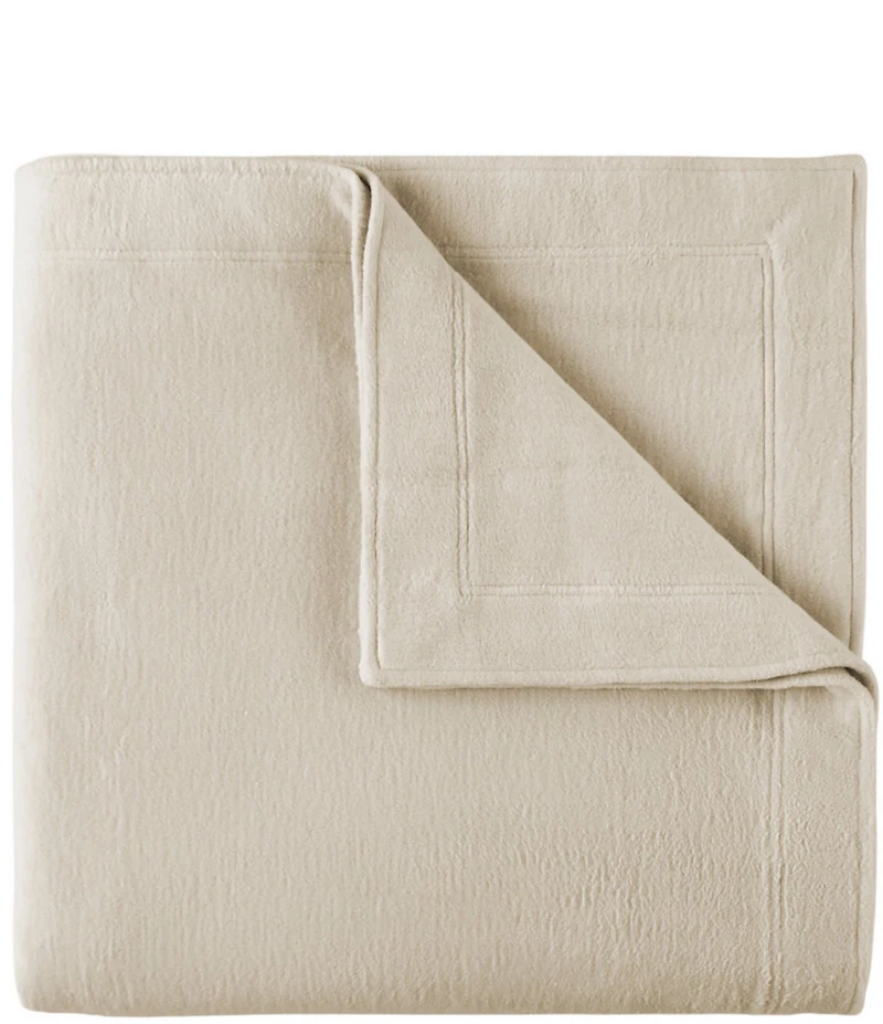 Peacock Alley Season Framed Cotton Blanket