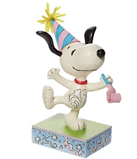 Peanuts by Jim Shore JSPEA Snoopy & Woodstock Birthday Figurine
