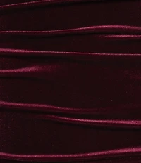 Pear Culture Velvet Ruched Ballgown