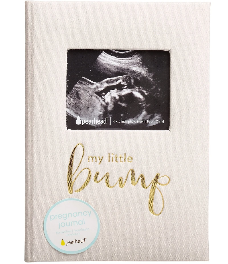 Pearhead Baby Linen Pregnancy Journal