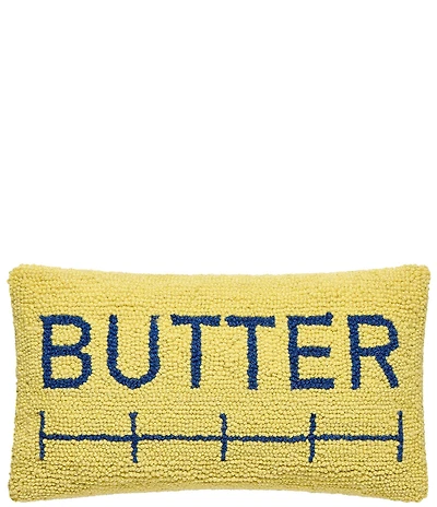 Peking Handicraft Butter Wool Hook Pillow