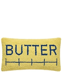 Peking Handicraft Butter Wool Hook Pillow