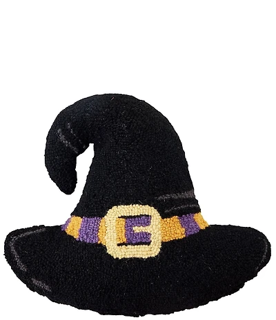 Peking Handicraft Shaped Witch Hat Wool Hook Pillow