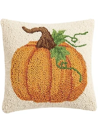 Peking Handicraft Harvest Collection Pumpkin Hook Square Pillow