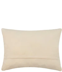 Peking Handicraft Mallard Plaid Wool Hook Throw Pillow