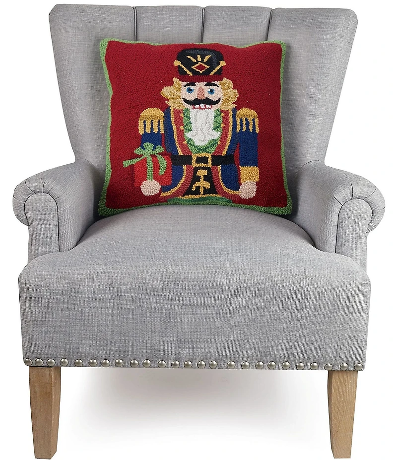 Peking Handicraft Nutcracker Present Hook Pillow