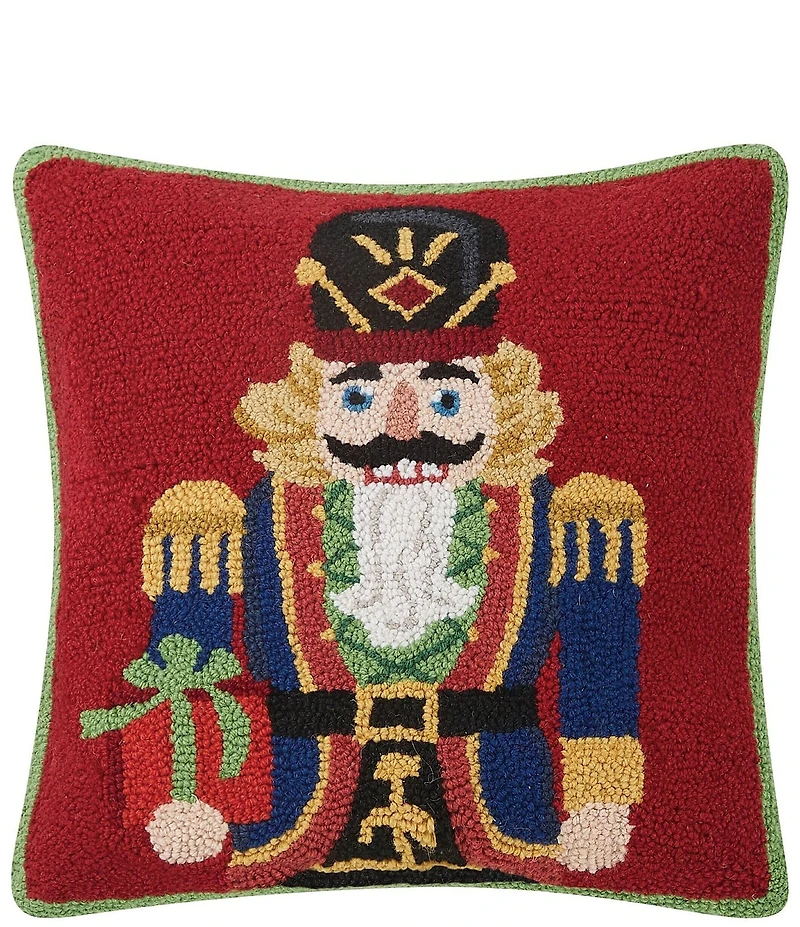 Peking Handicraft Nutcracker Present Hook Pillow
