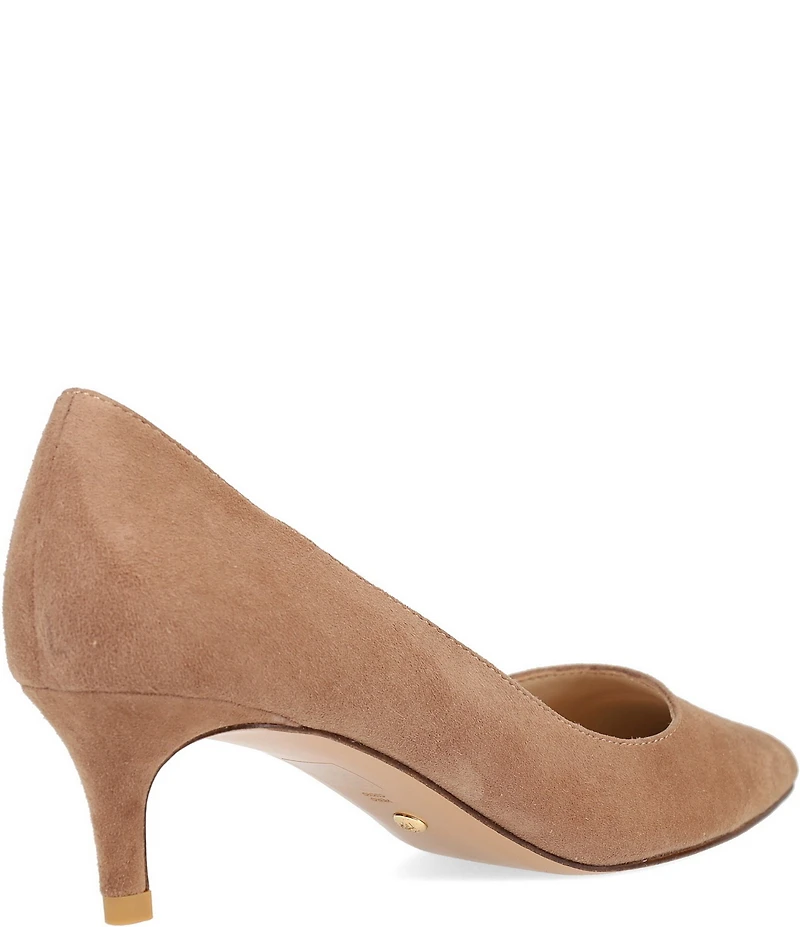 Pelle Moda Aeri Suede Mid Heel Pumps