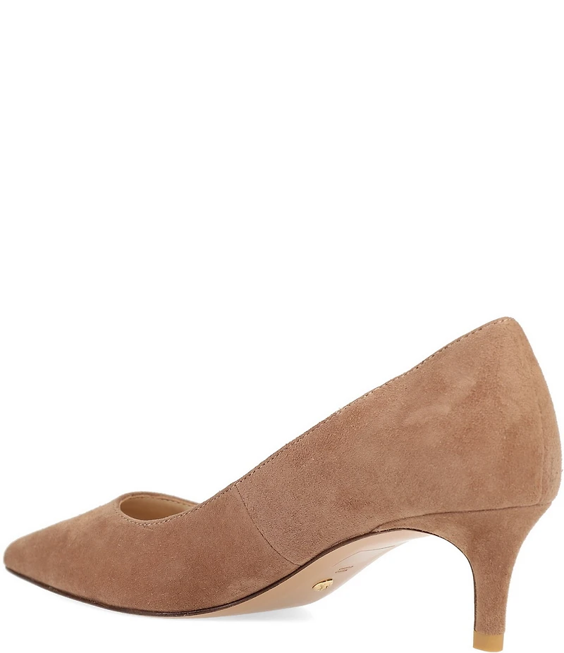 Pelle Moda Aeri Suede Mid Heel Pumps