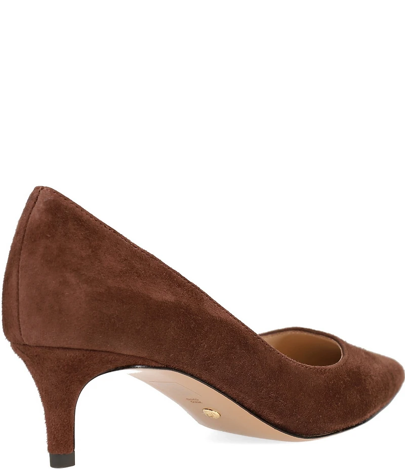 Pelle Moda Aeri Suede Mid Heel Pumps