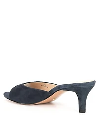 Pelle Moda Balin Suede Slide Dress Sandals