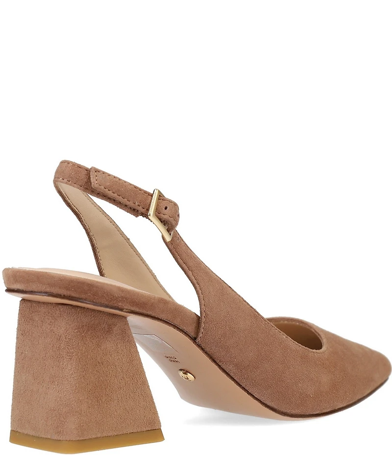 Pelle Moda Florin Suede Slingback Pumps